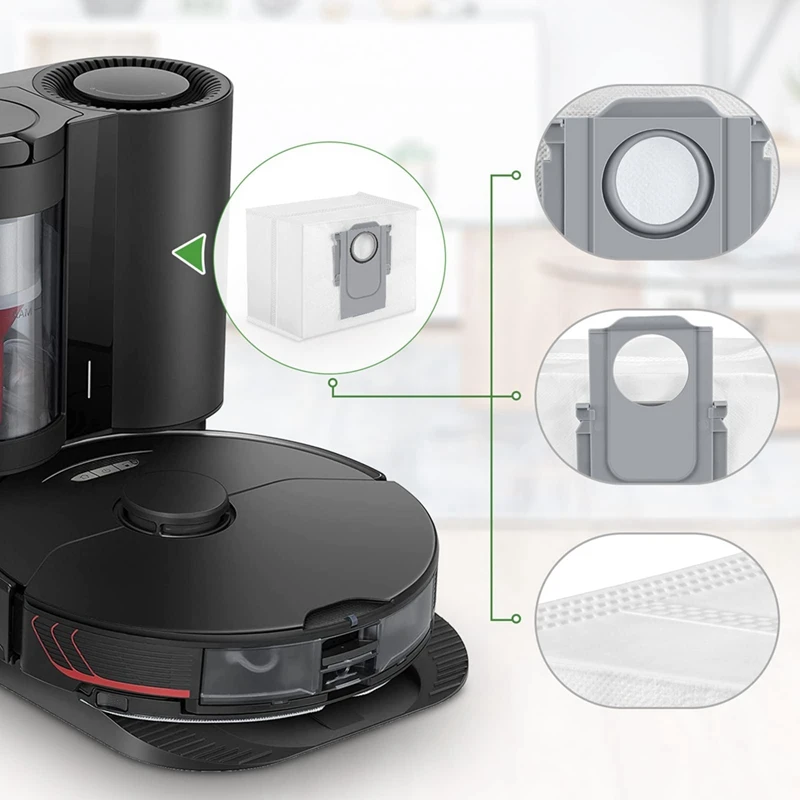 Лидер продаж!-запасные части пылесборник совместимый с Roborock Q7 Q7MAX + Магнитный