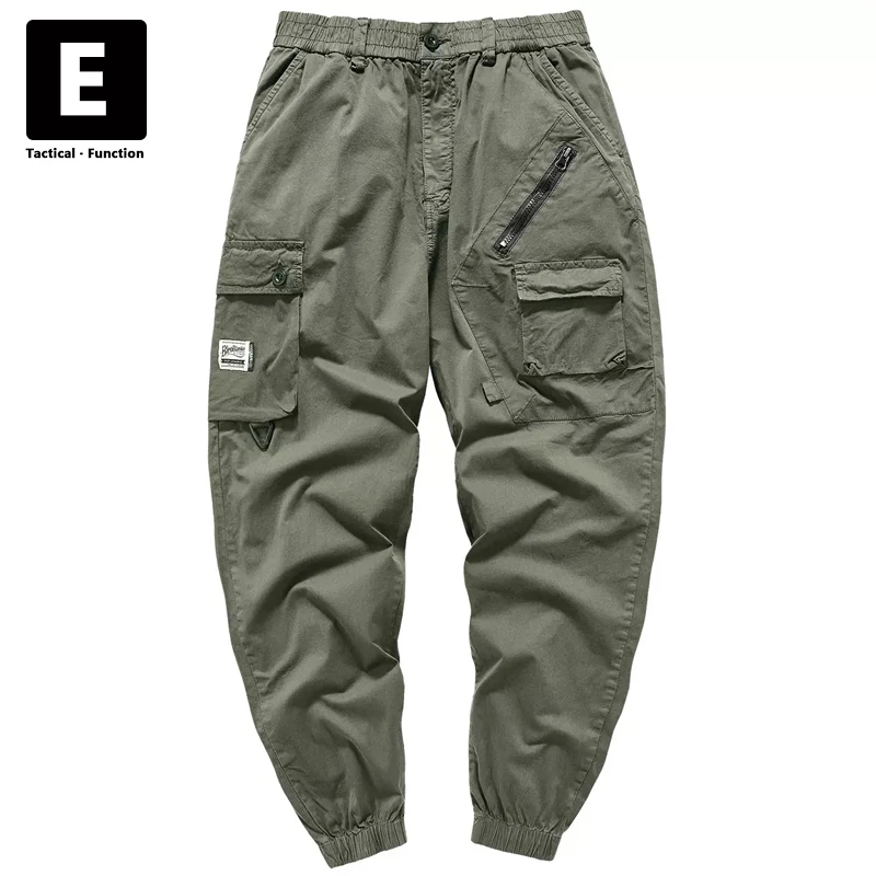 Mens Techwear Cargo Pants Men Joggers Sweatpants Streetwear Pants Fashion Vintage Paratrooper Trousers Male