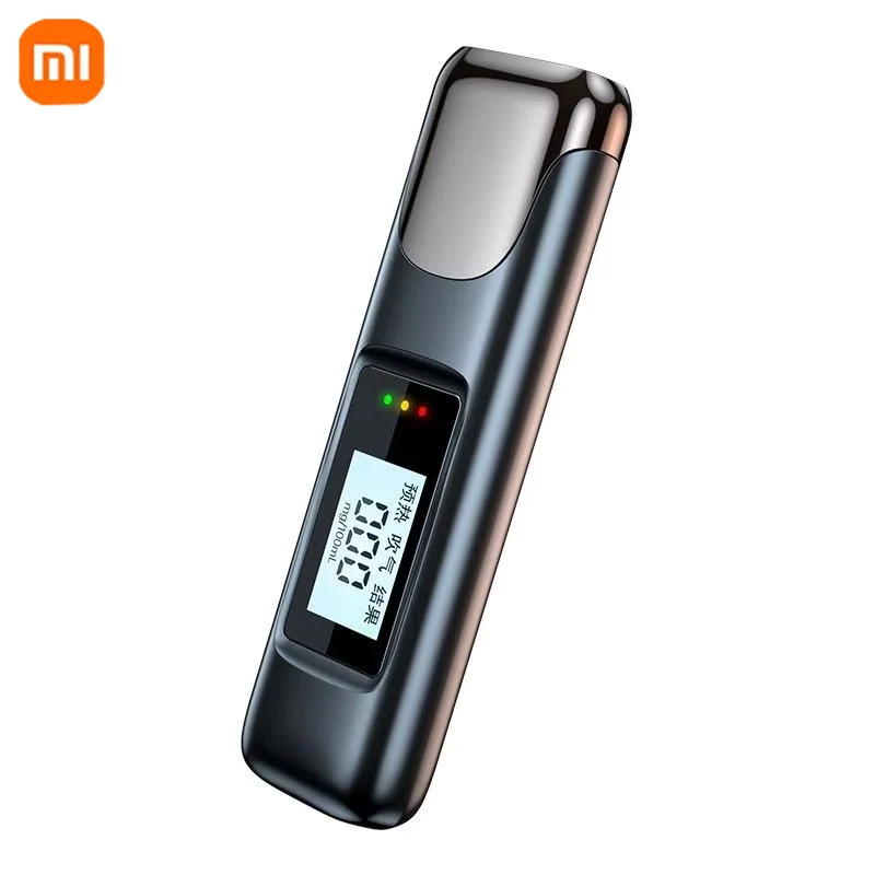 

Портативный детектор алкоголя с цифровым дисплеем 2025 года, анализатор дыхания, полицейский альготестер, подсветка ЖК-дисплея, алкотестер, тестер алкоголя