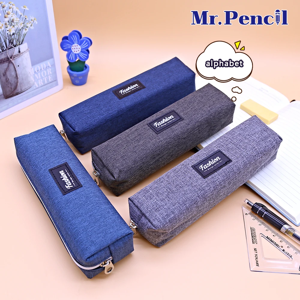 Экономичный Портативный школьный пенал чехол для ручек и карандашей сумка