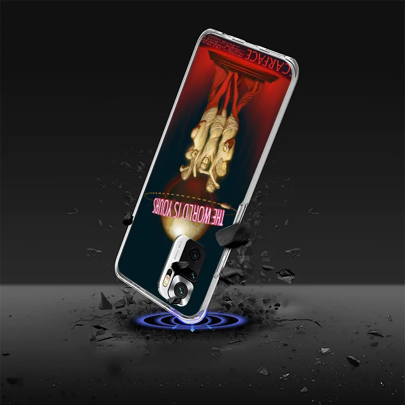 Scarface 1983 Film Al Pacino Movie Phone Case For Xiaomi Redmi 12 12C 10 10C 10A 9 9A 9C 9T 8 8A 7 7A 6 Pro 6A K70 K60 K40 K20 S