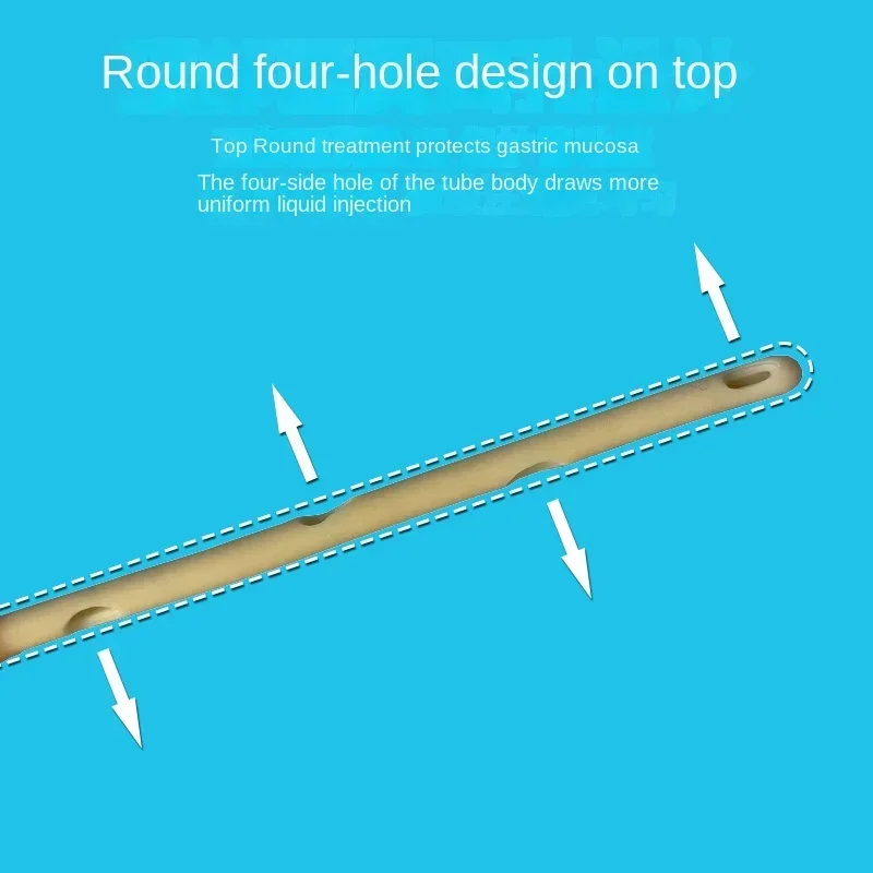 Одноразовый двойной медицинский стерильный латексный латекс с тройной камерой