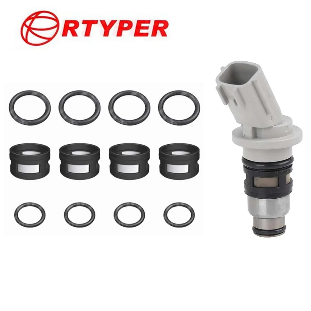 

16600-73C00 16600-93Y00 A46-H02 1660041B00 4 комплекта ремонтных комплектов топливных форсунок для Nissan GA15DE GA16DE March Micra K11 N15 Sunny