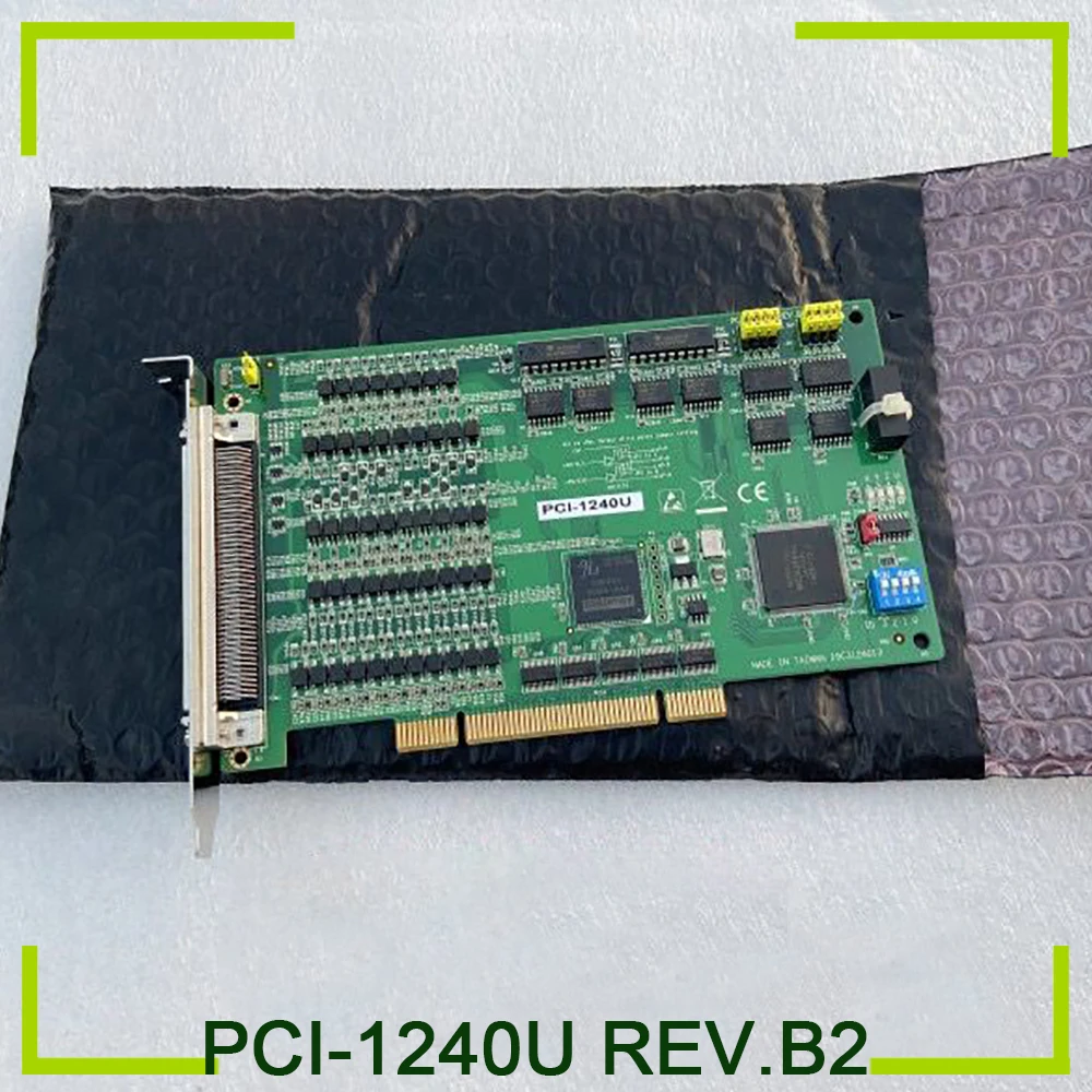 

For Advantech 4 axis PCI Step/pulse Servo Motor Motion Control Card PCI-1240U REV.B2