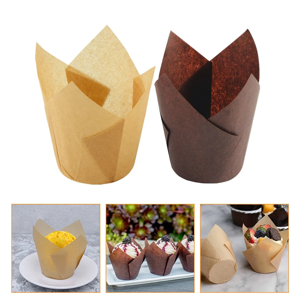

1 Set Cupcake Baking Cups Baking Muffin Cups Cupcake Covers Non Stick Muffin Liners Small Cupcake Paper Liners
