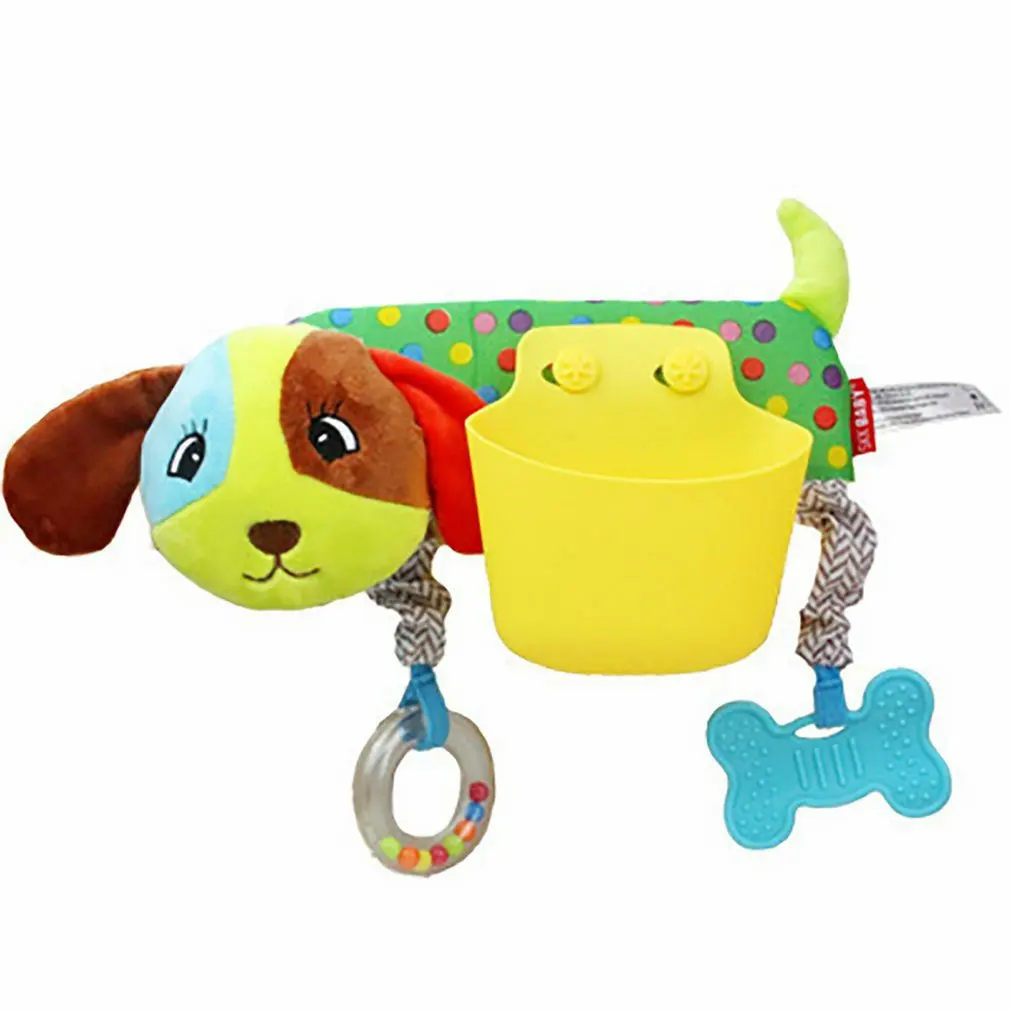 

Сумка для детской коляски, Карманный держатель для детской коляски с рисунком собаки, съемная корзина для хранения, держатели для детской к...