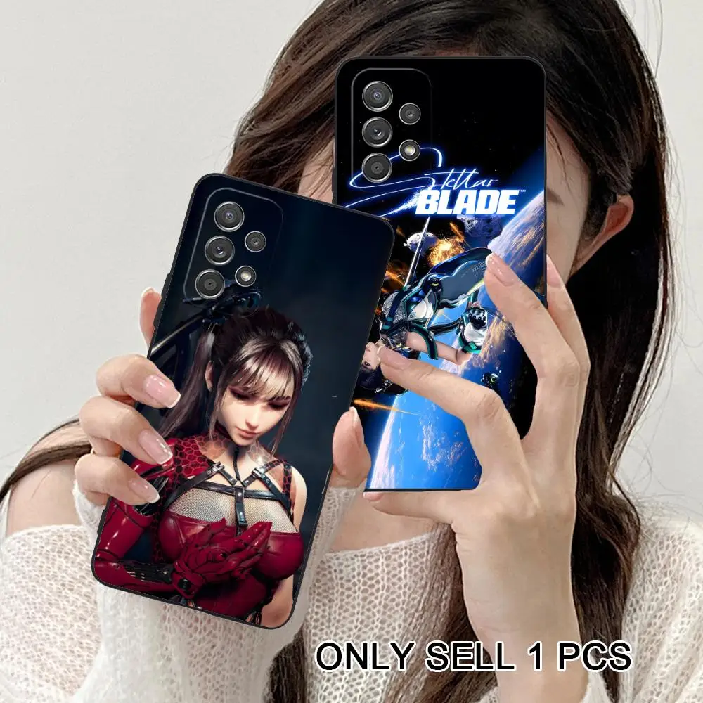 Фото Чехол Stellar Game Blade для Samsung Galaxy A26 25 24 23 22 21 17 16 15 14 13 12 11 5G, мягкий противоударный чехол из ТПУ №4
