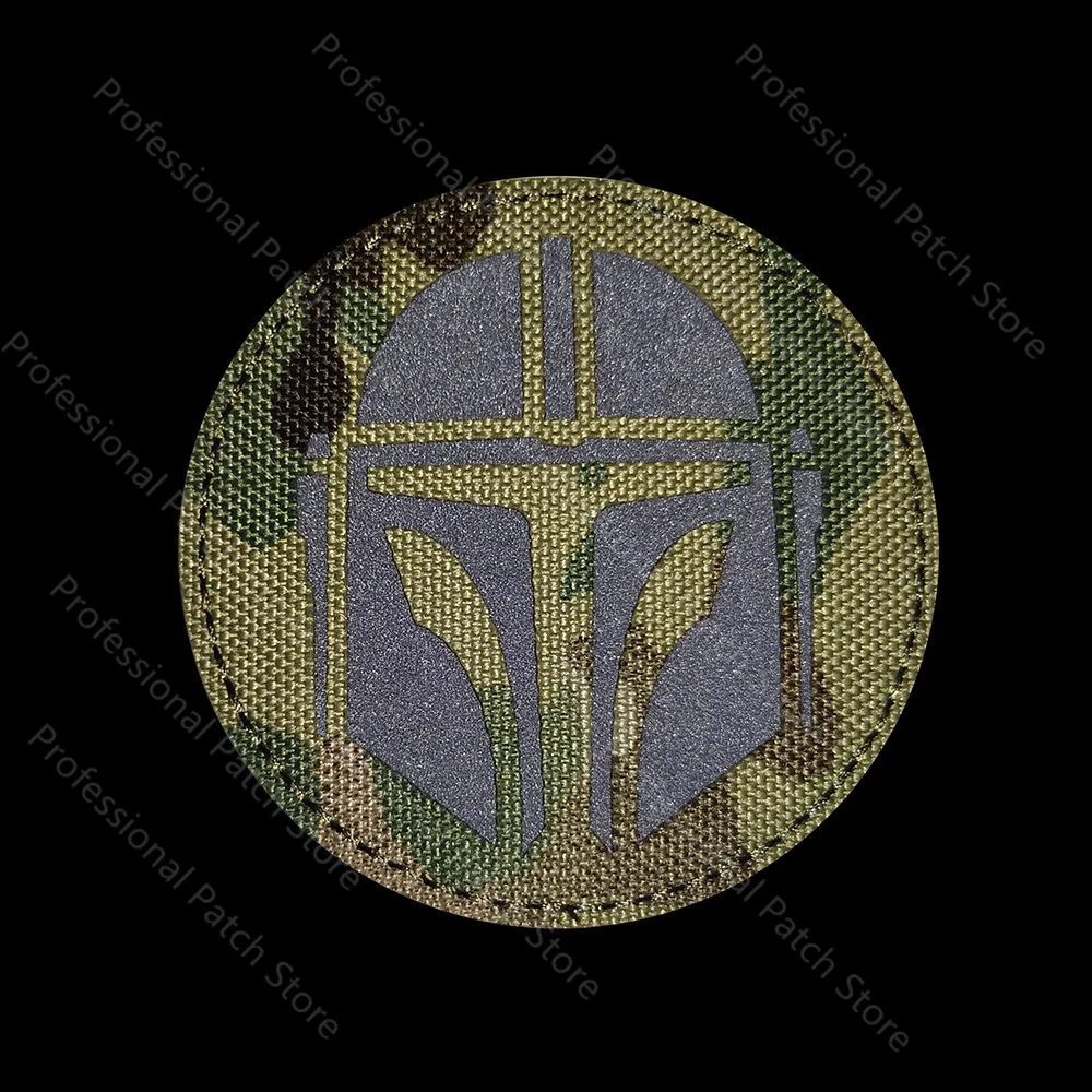 3D ПВХ ИК Лазерная Гравировка значок это способ отражающая Волшебная наклейка