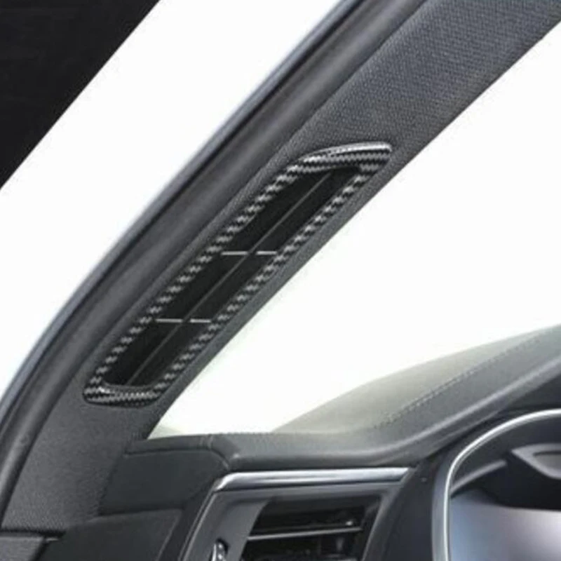 2 шт. автомобильные наклейки из углеродного волокна для Audi A6L A7 2019