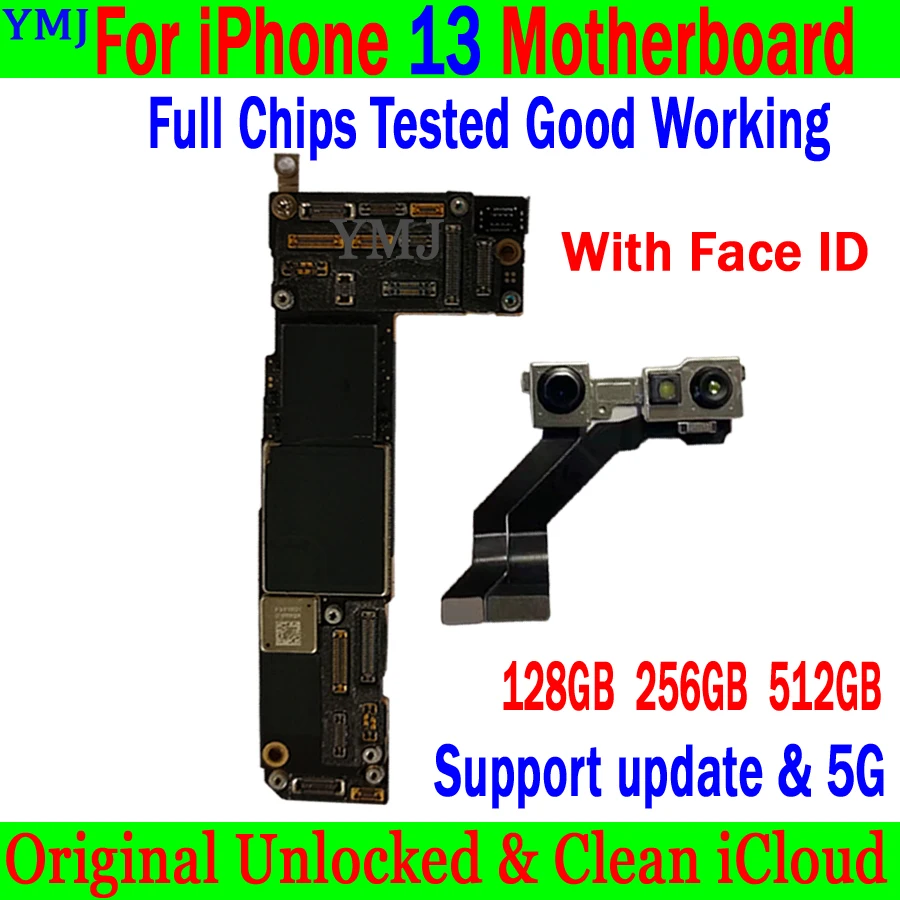 

Материнская плата для iPhone 13, 128 ГБ, 256 ГБ, 512 ГБ