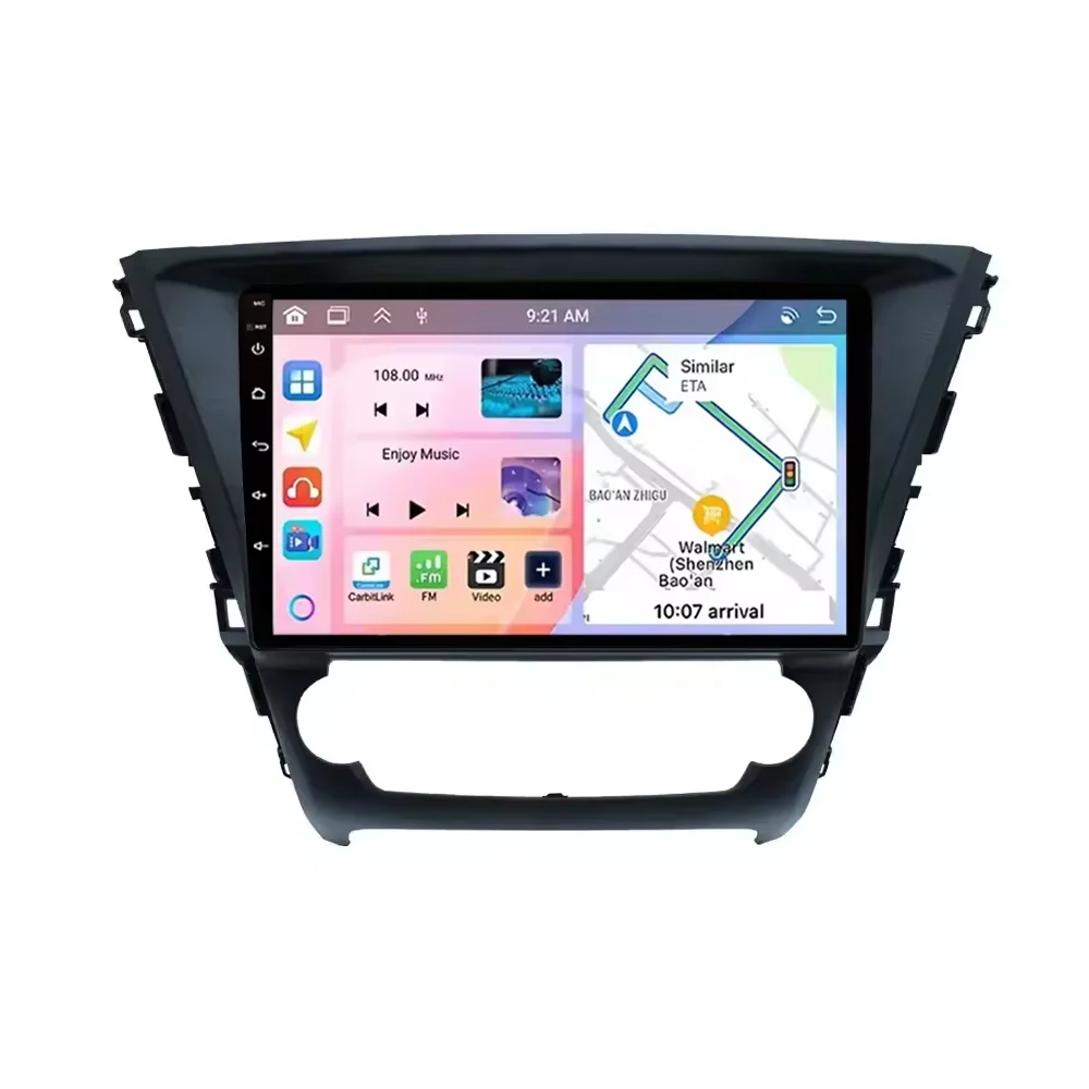 Фото Автомагнитола Android 16 с Carplay и GPS для Toyota Avensis 3 (2015-2018) — Мультимедийная система с DSP, Bluetooth и видео №2