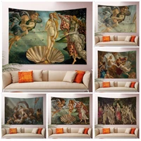 the birth of venus colorful tapestry wall hanging hanging tarot hippie wall rugs dorm wall hanging sheets