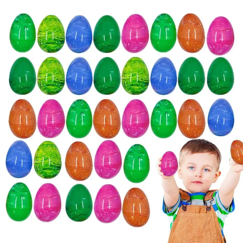 

Easter Eggs Empty Bright Easter Egg Assortment 36 Pieces Basket Suffers Party Favors Supplies Easter Egg Hunt Fill Candy