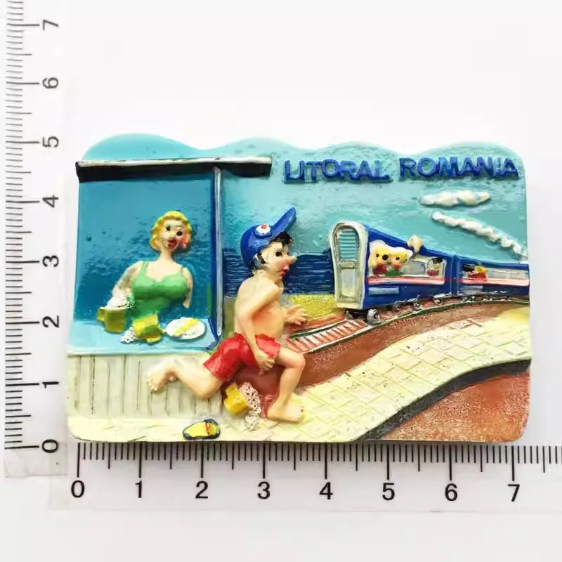 Туристические сувениры из Румынии наклейки на холодильник магниты подарки