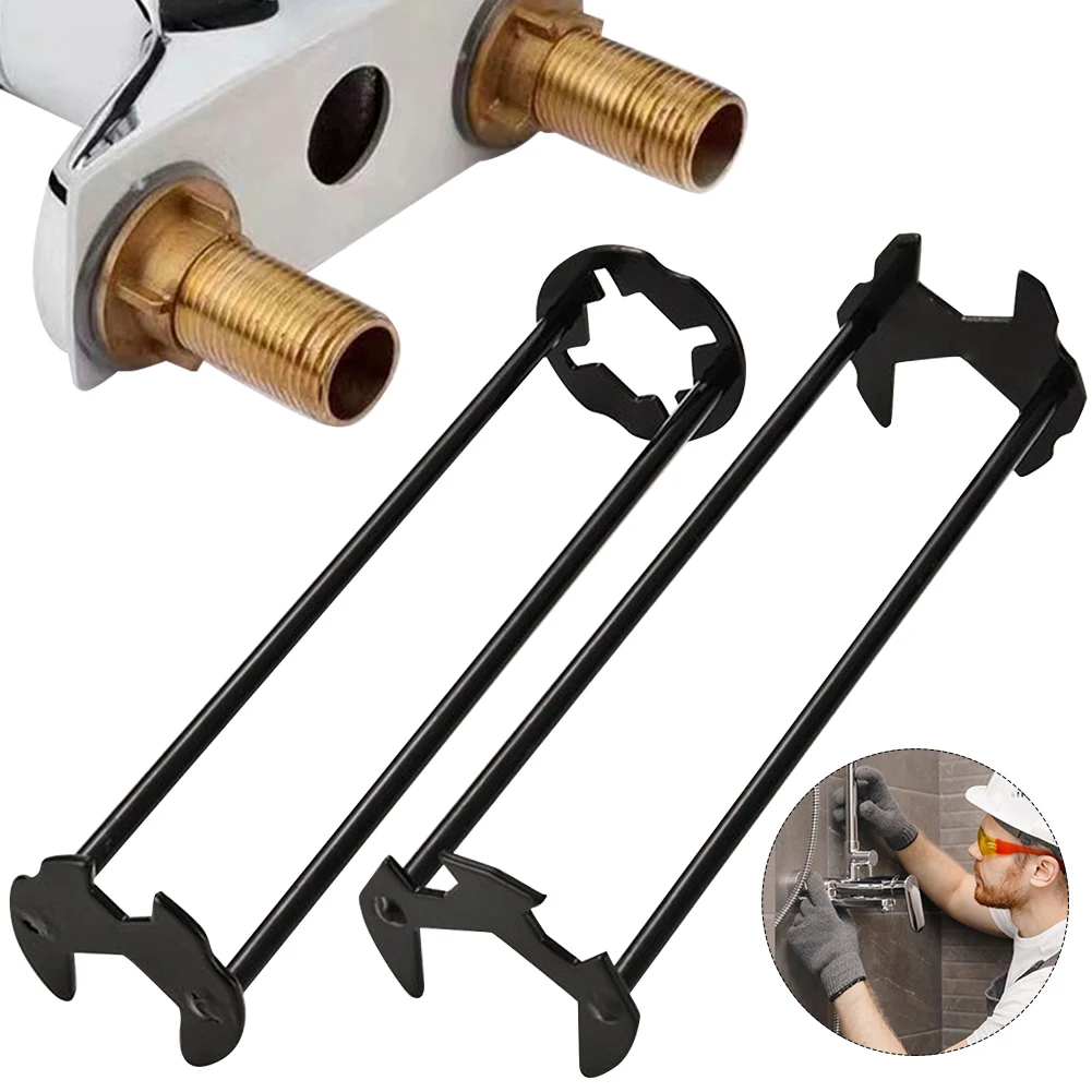 1/2 шт. ключ для смесителя 7 размеров сантехнический четырехкулачковый