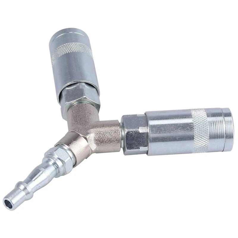 Фитинг для воздушного шланга 1/4 дюйма BSP быстросъемный дистрибьютор типа Y фитинг