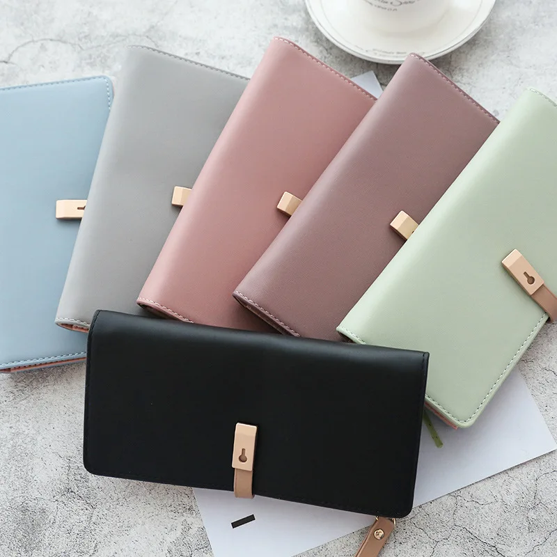 Long Women's Wallet Female Purses Tassel Coin Purse Card Holder Wallets Pu Leather Clutch Money Bag Purses Card Holder Carteira