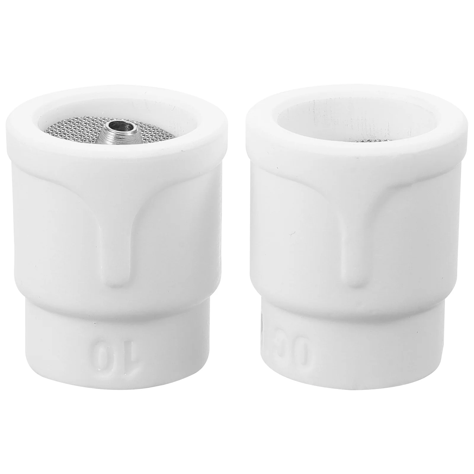 

2 Pcs Cup For TIG Welding Torch An Fittings Nozzle Soldering Gun Ceramic Gas Cups Porcelain Mouth Shield