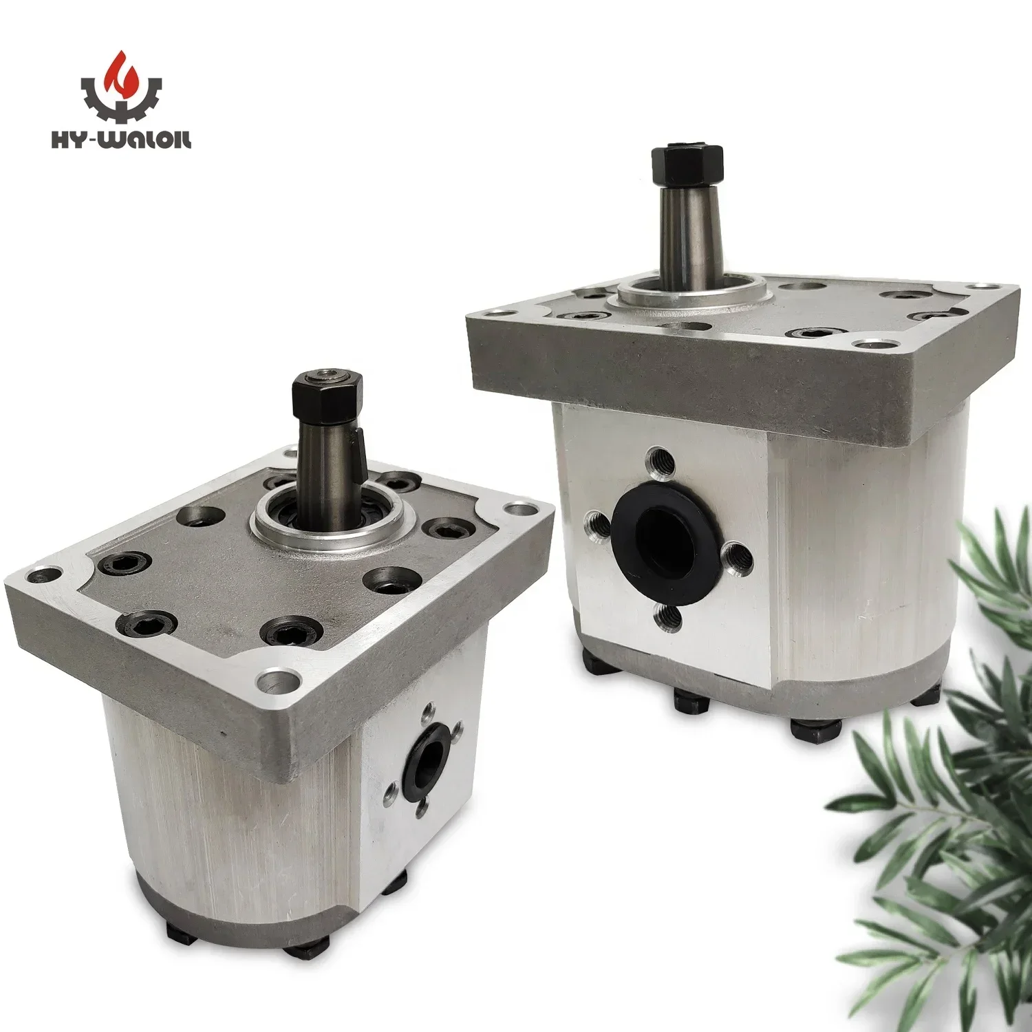 Фото Гидравлический шестеренчатый насос Hy-waloil High Pressure Hydraulic Gear Pump Side Plate 20 для экскаватора, 160 бар, 16 л/мин, 11,0 мл/об, 15*12*18 №2
