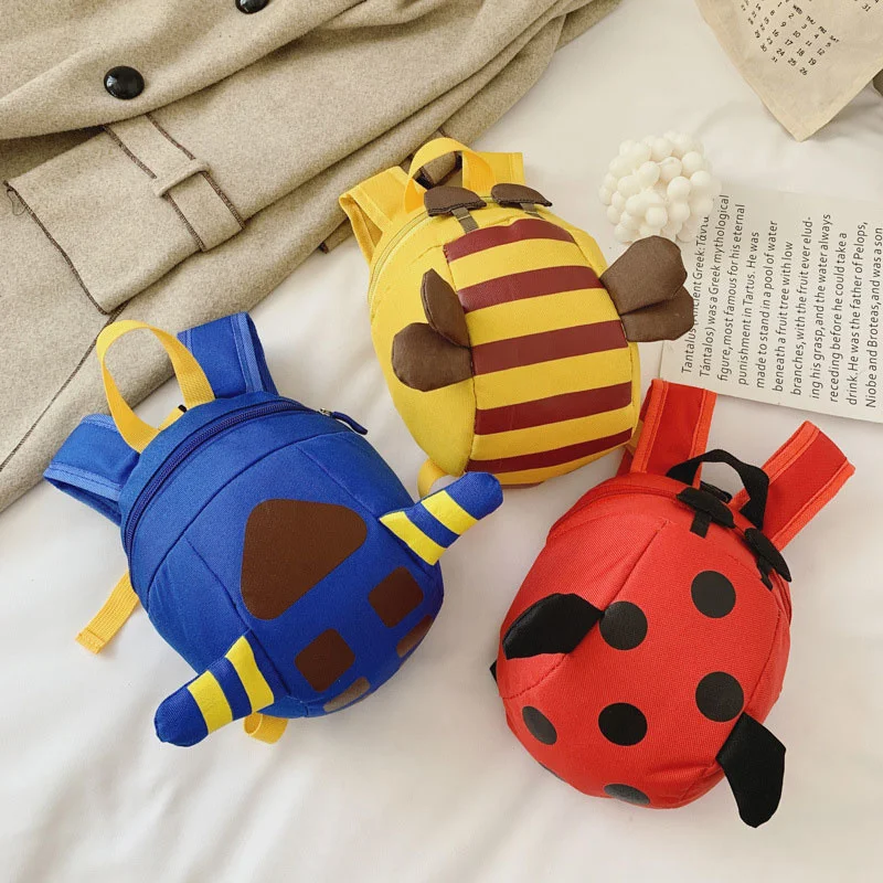 Children's Anti Lost Bag Cute Cartoon Animals Kids Travel Bags Kindergarten Children Backpack For Boys Girls Baby School Bags