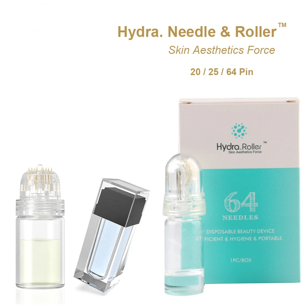 

20 шт., титановые иглы для лица, 20-64 пин