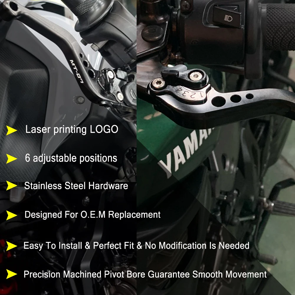 Фото Для Kawasaki ZZR 1400 ZZR1400 2006-2016 аксессуары для мотоциклов Длинные/короткие ручки рычаги тормозной муфты №5