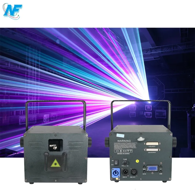 Лазерный дискотечный ночной клуб F8 5 Вт RGB фотография