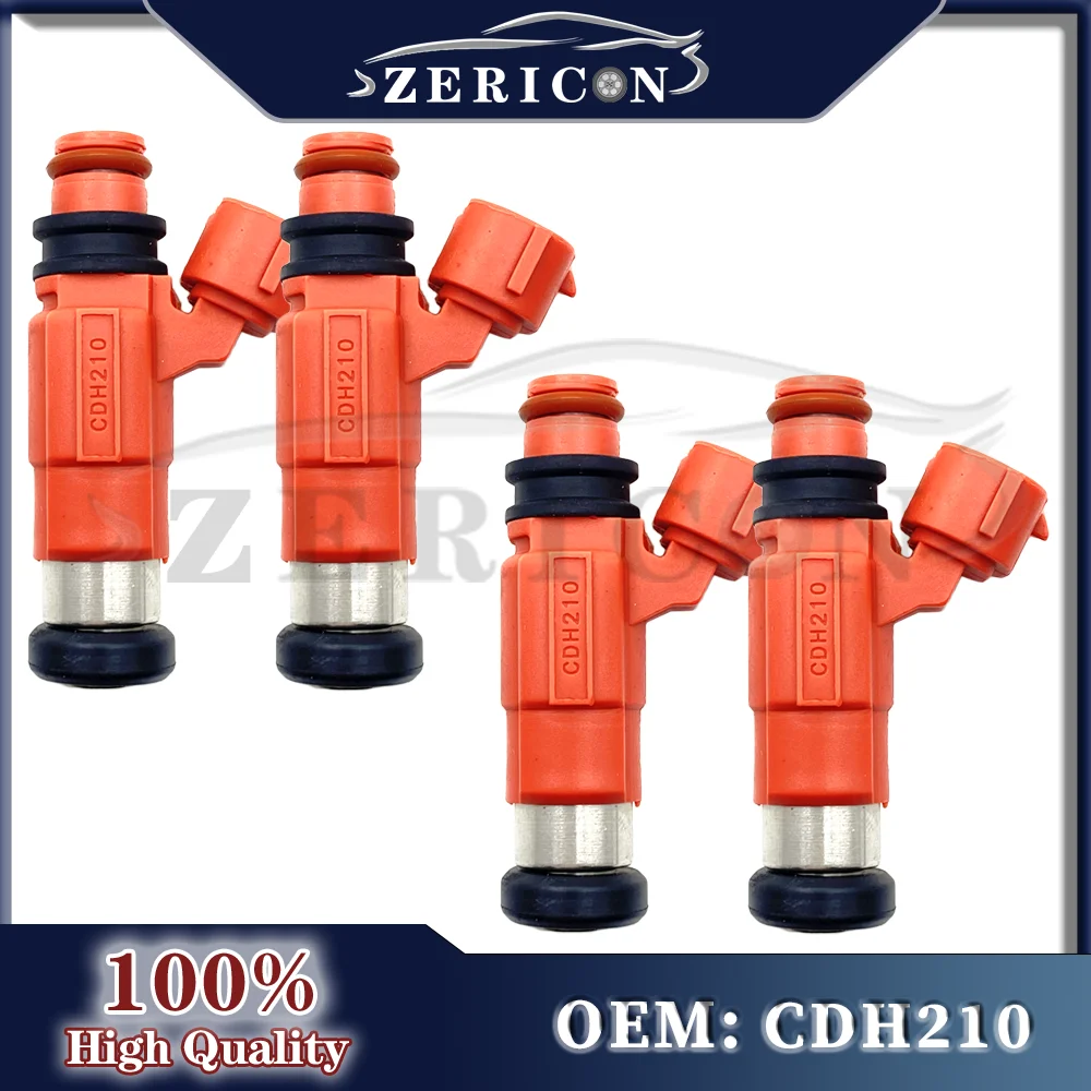 

4pcs CDH210 Fuel Injectors Brand New For Yamaha F115 HP Outboard 2000-2011 INP-771 15710-65D00 880887T1 68V-8A360-00-00