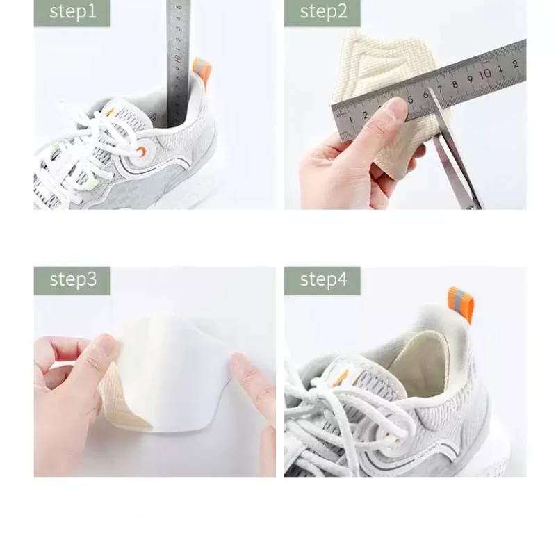 Women Insoles for Sport Running Shoes Adjust Size Heel Liner Grips Protector Sticker Pain Relief Patch Foot Care Inserts Insole