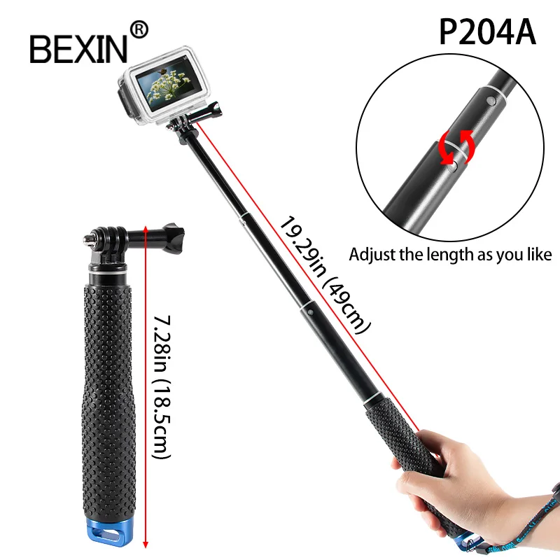

NEW Tripod extension Selfie stick For Dji Om 5 Osmo Mobile 5 4 3 Gimbal Camera FeiYu Zhiyun Smooth Moza Mini isteady Accessories