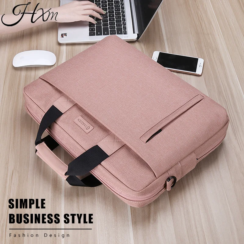 

Laptop Bag case 13.3 14 15.6 17.3 inch Waterproof Notebook Bag for Macbook Air Pro 13 15 Computer Shoulder Handbag Briefcase Bag