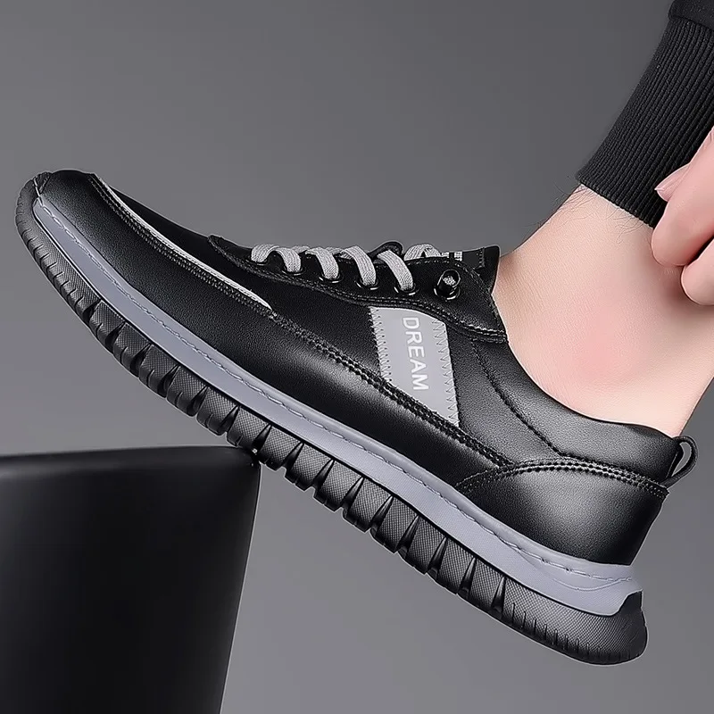 Мужская белая обувь для отдыха с золотым саженцем, уличные повседневные лоферы для вождения, Zapatillas Hombre, мужские кроссовки без шнуровки из натуральной кожи