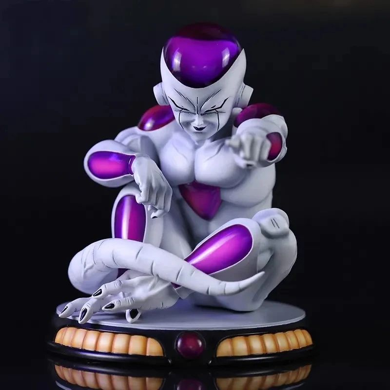 

14cm Car Ornament Anime Dragon Ball Z FIGURE CLASS Frieza Action Figure PVC Desk Ornament Collection Model Doll Toys