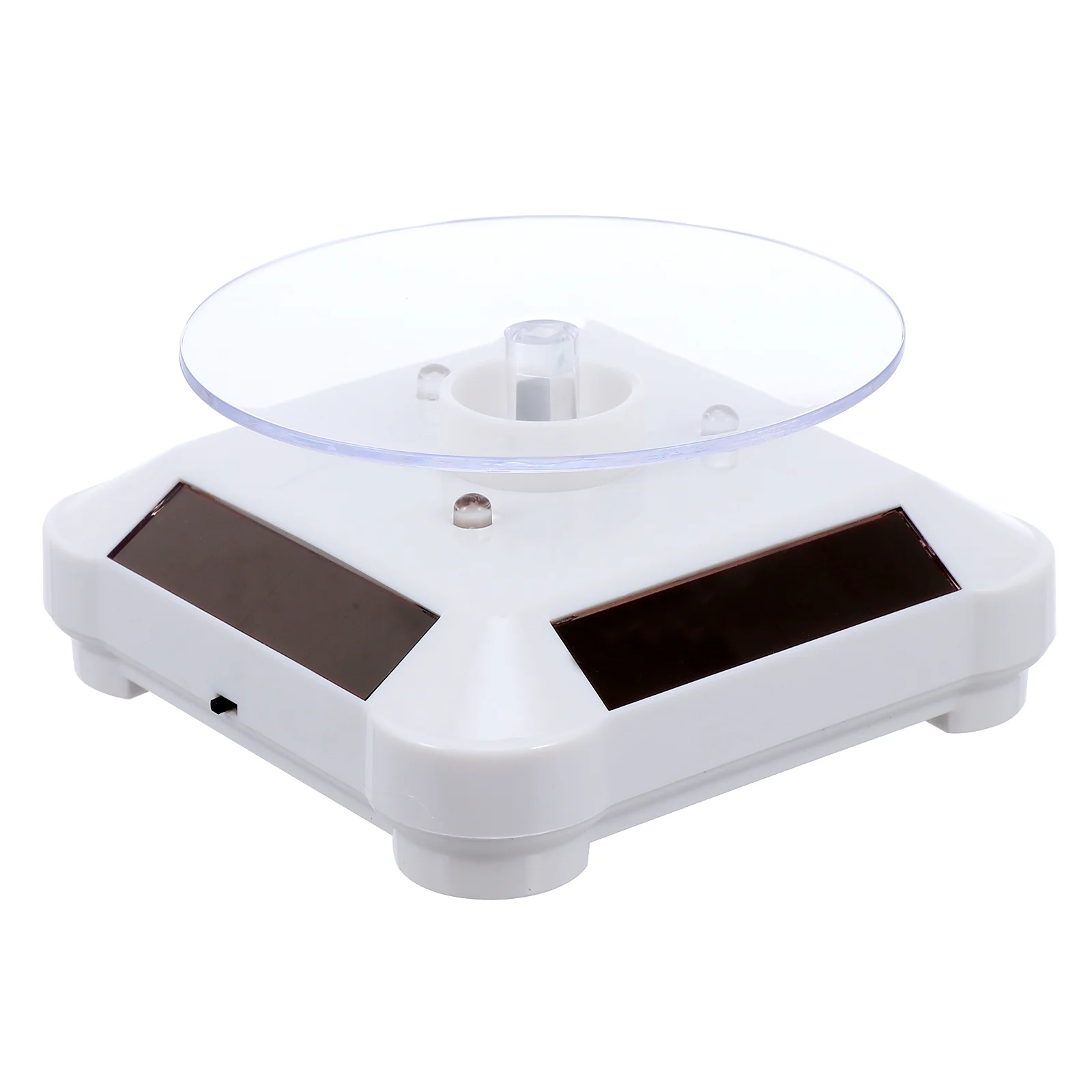 

Solar Powered Holder For Jewelry Showcase Turntable for Shop
