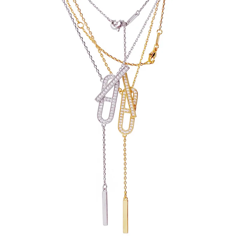 

Fashion Necklace Retro Pig Nose Sweater Chain Simple Pendant Clavicle Chain Jewelry Necklace