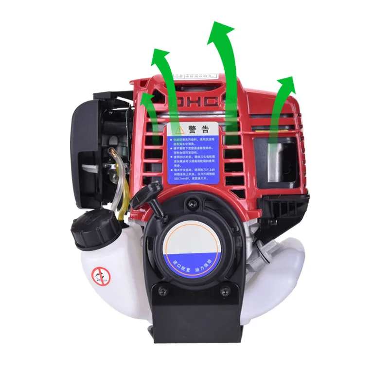 Рюкзак-кусторез газонокосилка с GX35 4-тактный 35 куб.см бензиновый двигатель