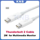 Кабель-адаптер для мультимедийных мониторов, соответствие требованиям испытаний, интерфейс Thunderbolt 2, thunderbolt 2, 1,8 м