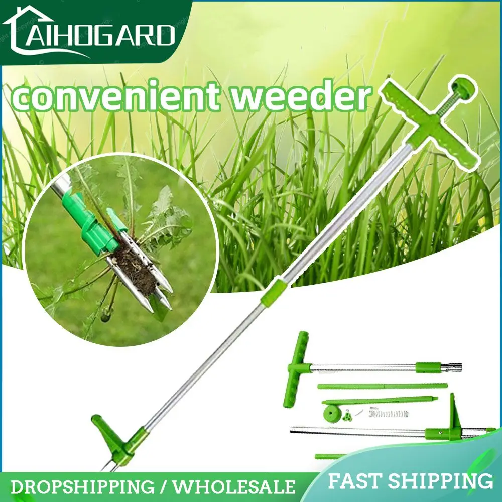 

Powerful Weed Puller Weeder Twist Pull Garden Lawn Root Remover Killer Tool Kit Fine Quality Garden Tool Weed Out Multi-function