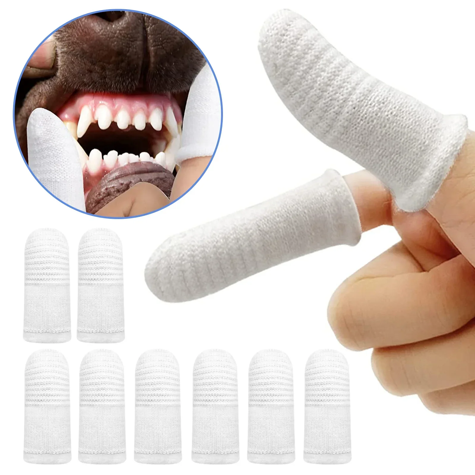 

12 шт., зубные щётки для чистки зубов у питомцев