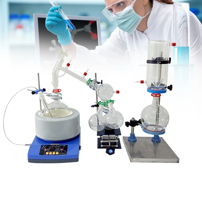 

Hot sale Lab Quick and efficient short path distillation equipment