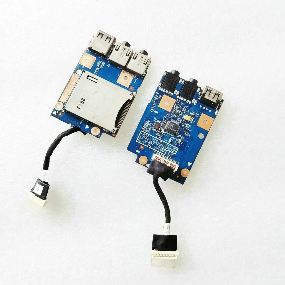 10785-1 м для Lenovo B570 B575 B575E Z570 V570 USB плата Ридера аудио Плата с кабелем 48,4pa04.01m LA57 карта