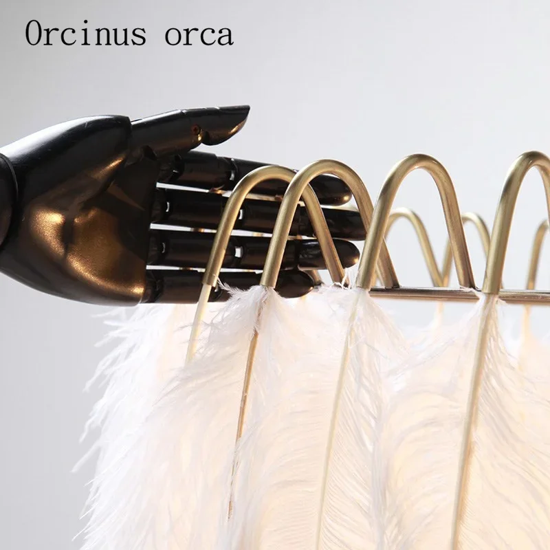 Скандинавский современный простой художественный подвесной светильник с