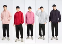 2021 autumn new male casual hoodies sweatshirts mens solid color hoodies sweatshirt tops fashion brand menswomens hoodies