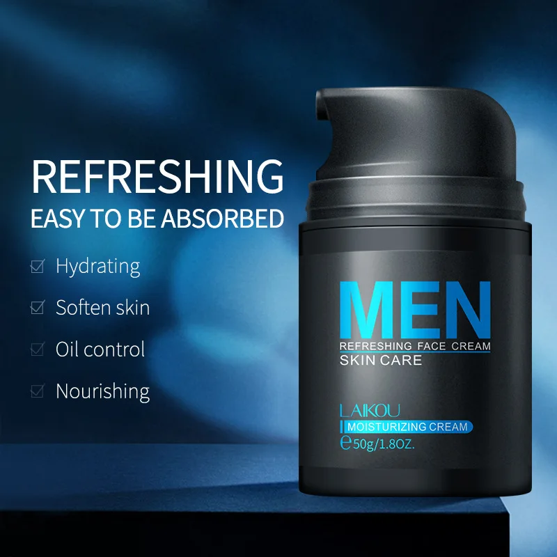 

Men's Moisturizing Face Cream Hydrating Nourish Care Fade Fine Lines Melanin Improve Dry Dull Skin Firming Beauty Repair Product