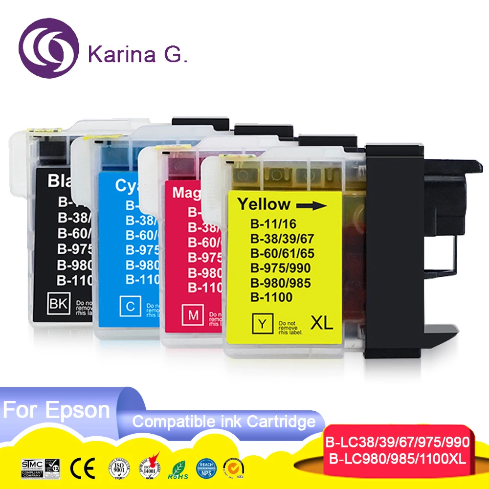 Картридж для струйных принтеров Brother LC980 985 1100 LC985 LC1100 LC980XL LC985XL | Компьютеры и офис
