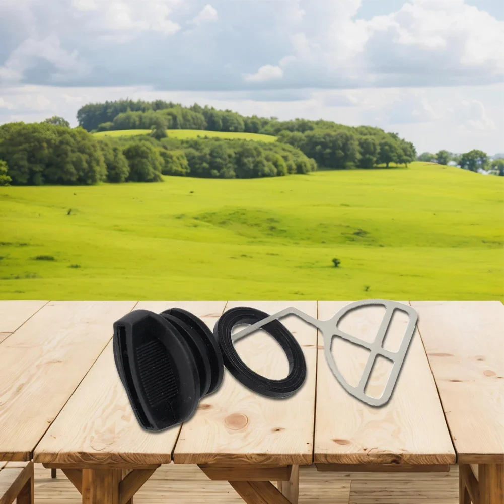 Черная крышка топливного бака замена для бензопилы 5200 52cc газонокосилки