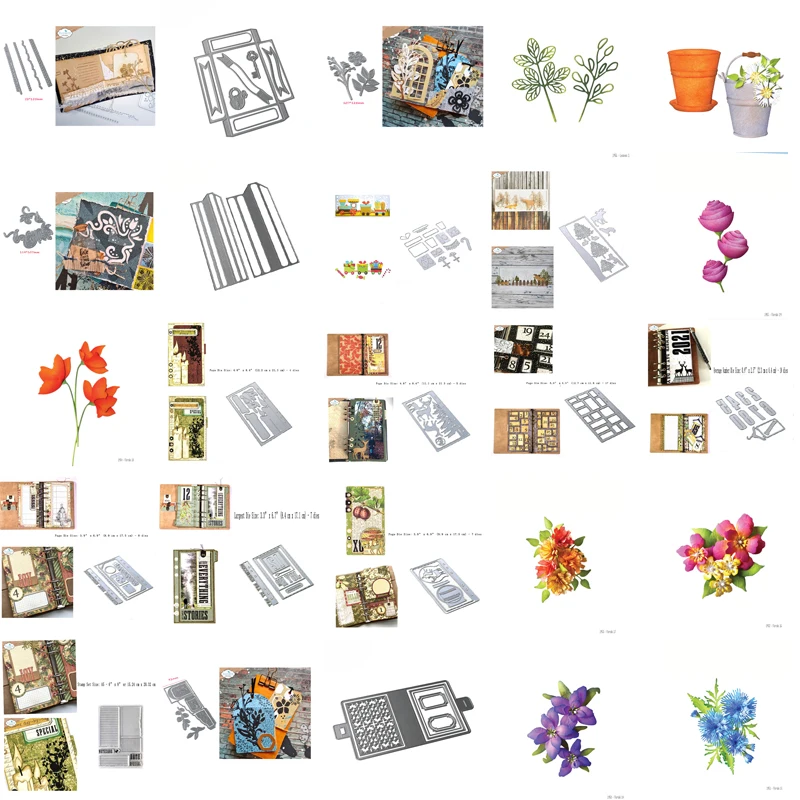 

2023 металлические Вырубные штампы и штампы, тренировочные украшения для фотоальбома, дизайнерские открытки для рукоделия и скрапбукинга