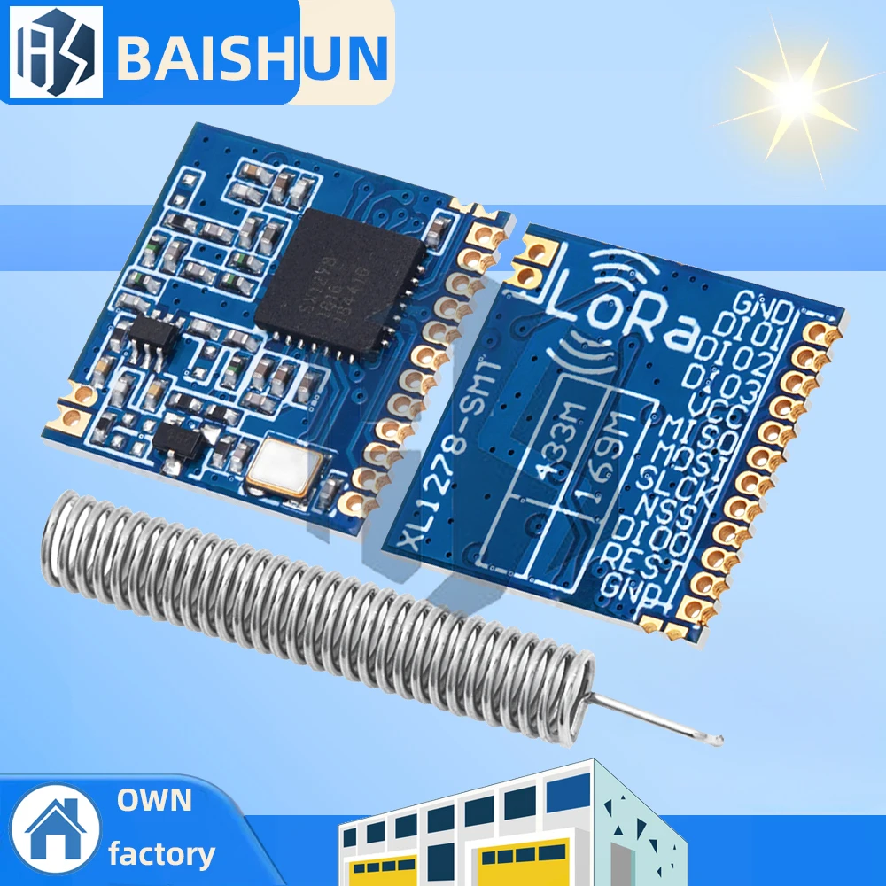 Модуль RF LoRa SX1278 чип PM1280 Приемник и передатчик на большие расстояния SPI LORA IOT + 2 шт.