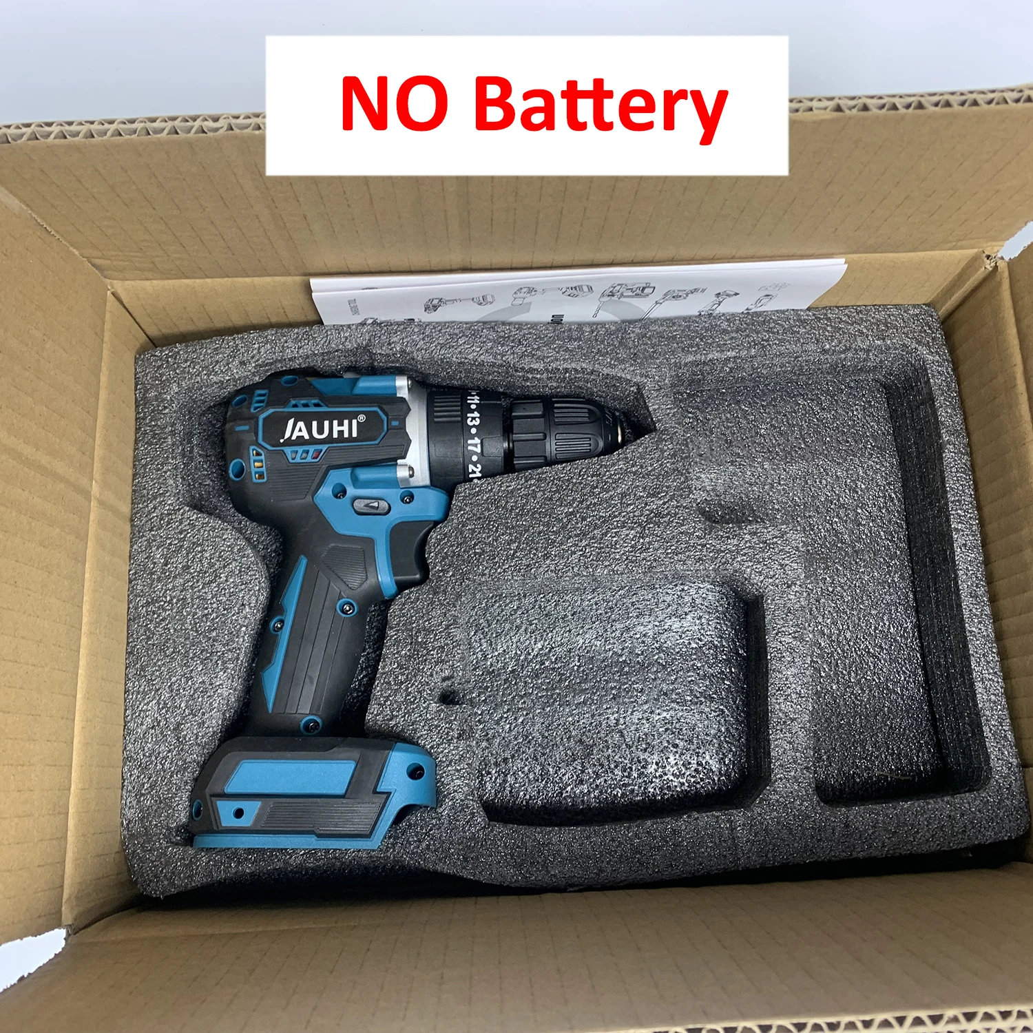 

Беспроводной аккумуляторный шуруповерт JAUHI 10 мм, 35+3 скоростей