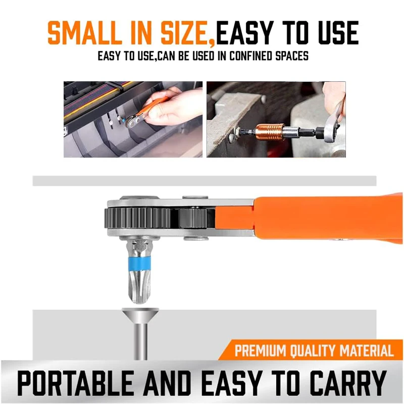 Набор магнитных расширяемых отверток Torx LUCHSHIY 33 в 1 с коротким носом и